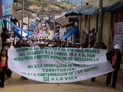 March in Ayabaca