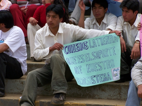 Student in Peru