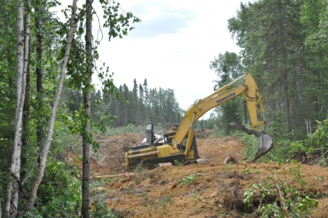 Resolute clearcutting in Barriere Lake